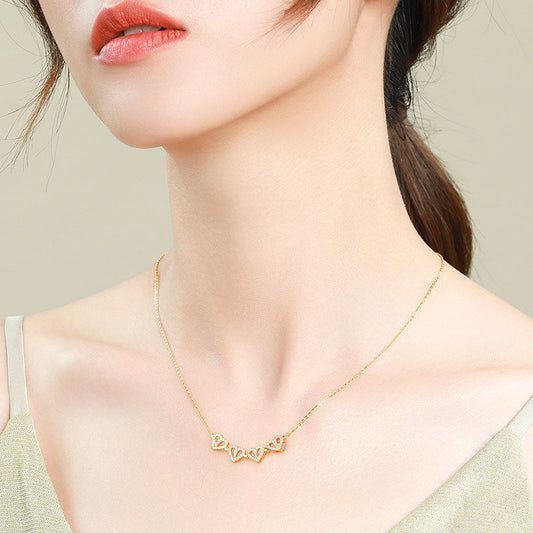 Magnetic Heart Couple Necklace