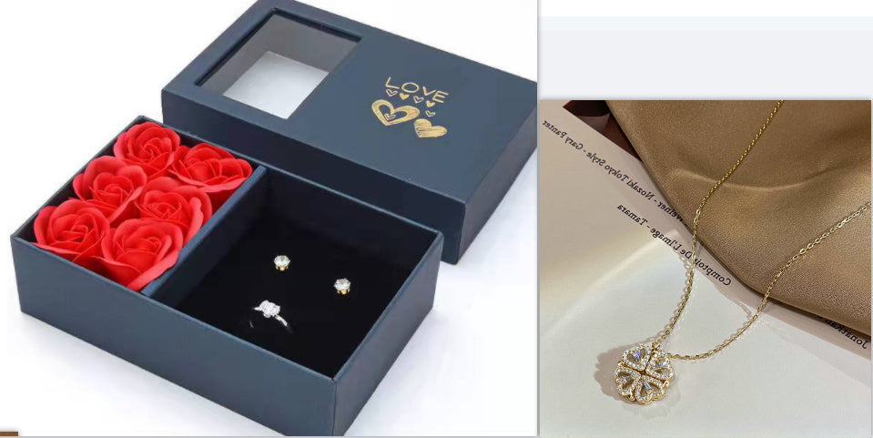 Magnetic Heart Couple Necklace