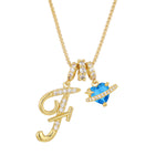 Personalized Initial Letter Necklace