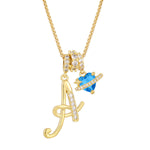 Personalized Initial Letter Necklace