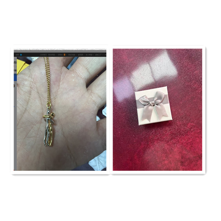 Romantic Hug Couple Necklace
