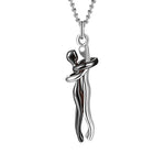 Romantic Hug Couple Necklace