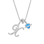 Personalized Initial Letter Necklace