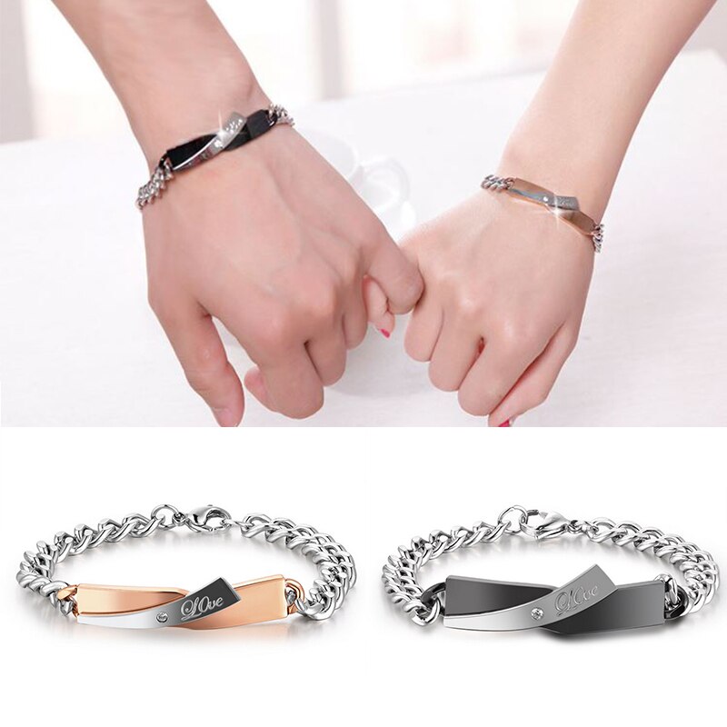 Matching Couple Cross Bracelet