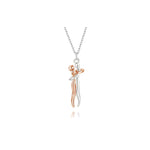 Romantic Hug Couple Necklace