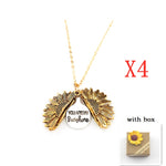Sunflower Letter Necklace
