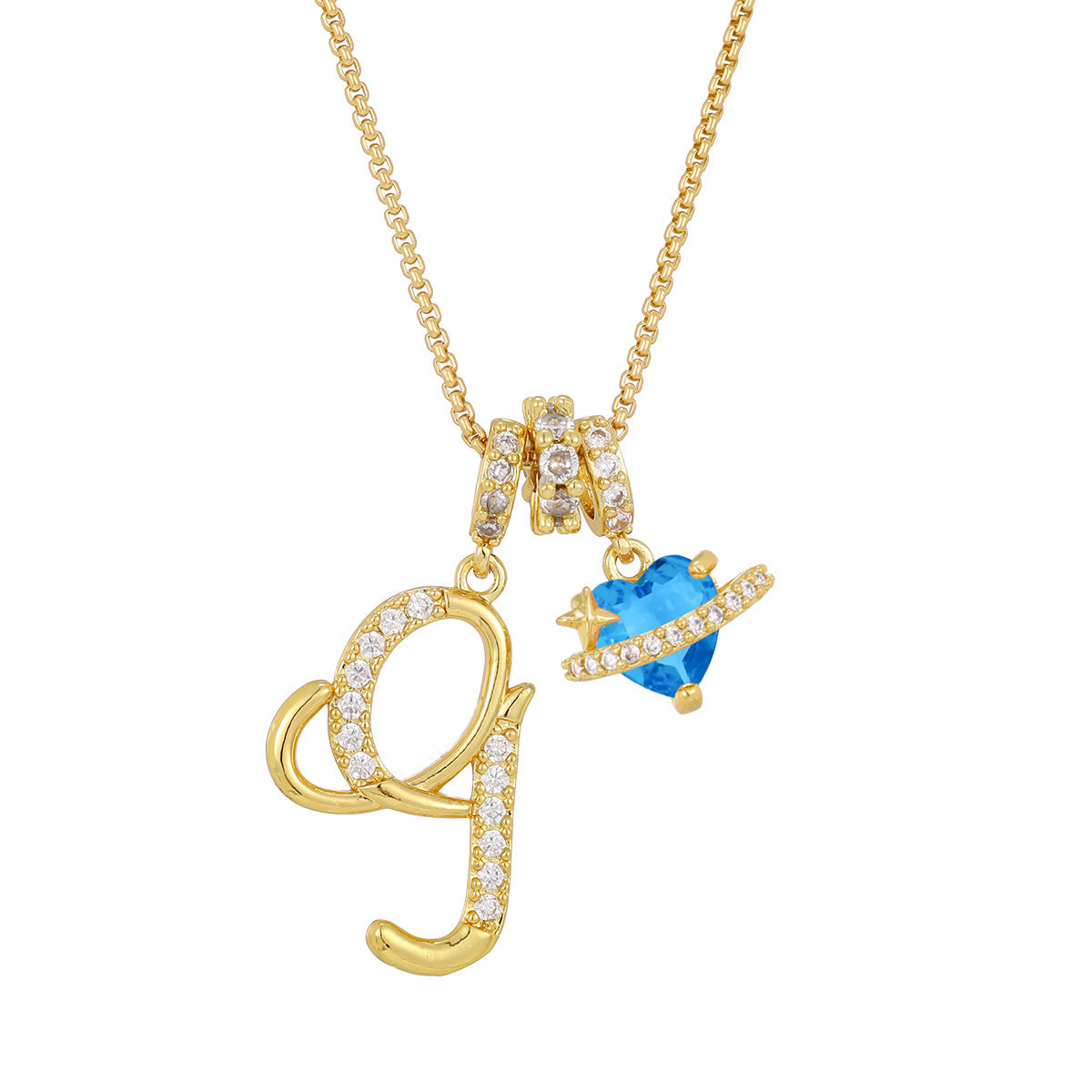 Personalized Initial Letter Necklace