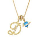 Personalized Initial Letter Necklace