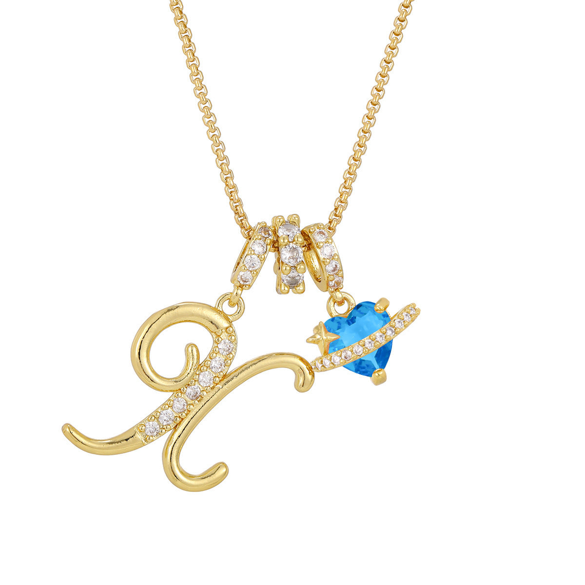Personalized Initial Letter Necklace