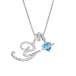 Personalized Initial Letter Necklace