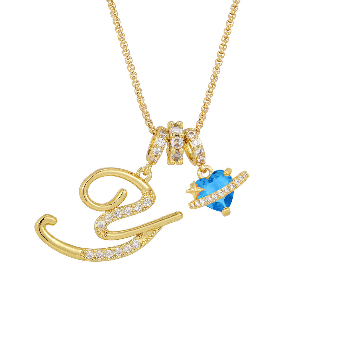 Personalized Initial Letter Necklace