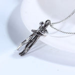 Romantic Hug Couple Necklace
