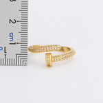 Adjustable Nail Design Ring