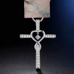 Infinity Love Cross Necklace