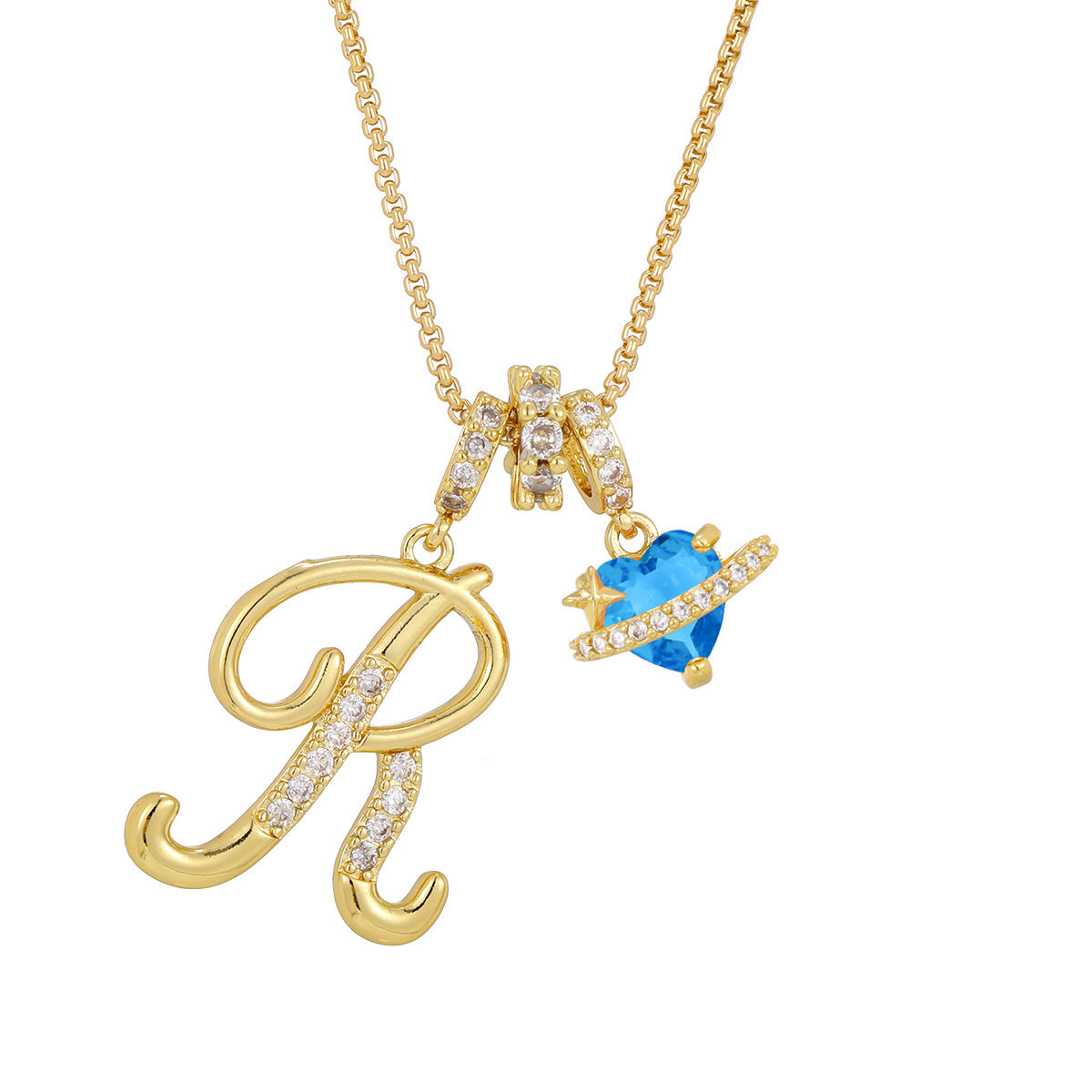 Personalized Initial Letter Necklace