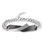 Matching Couple Cross Bracelet