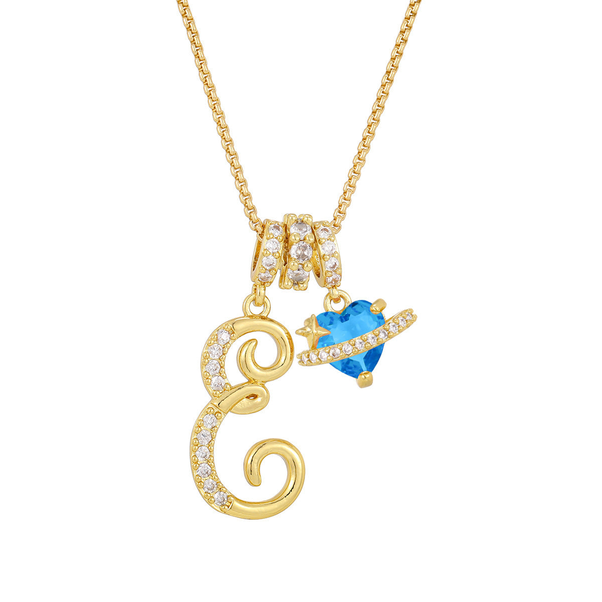Personalized Initial Letter Necklace