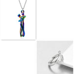 Romantic Hug Couple Necklace