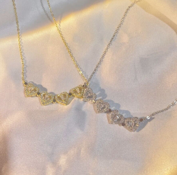 Magnetic Heart Couple Necklace