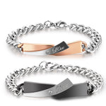 Matching Couple Cross Bracelet