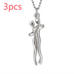 Romantic Hug Couple Necklace