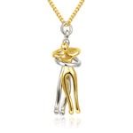 Romantic Hug Couple Necklace
