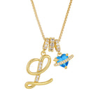 Personalized Initial Letter Necklace