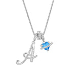 Personalized Initial Letter Necklace