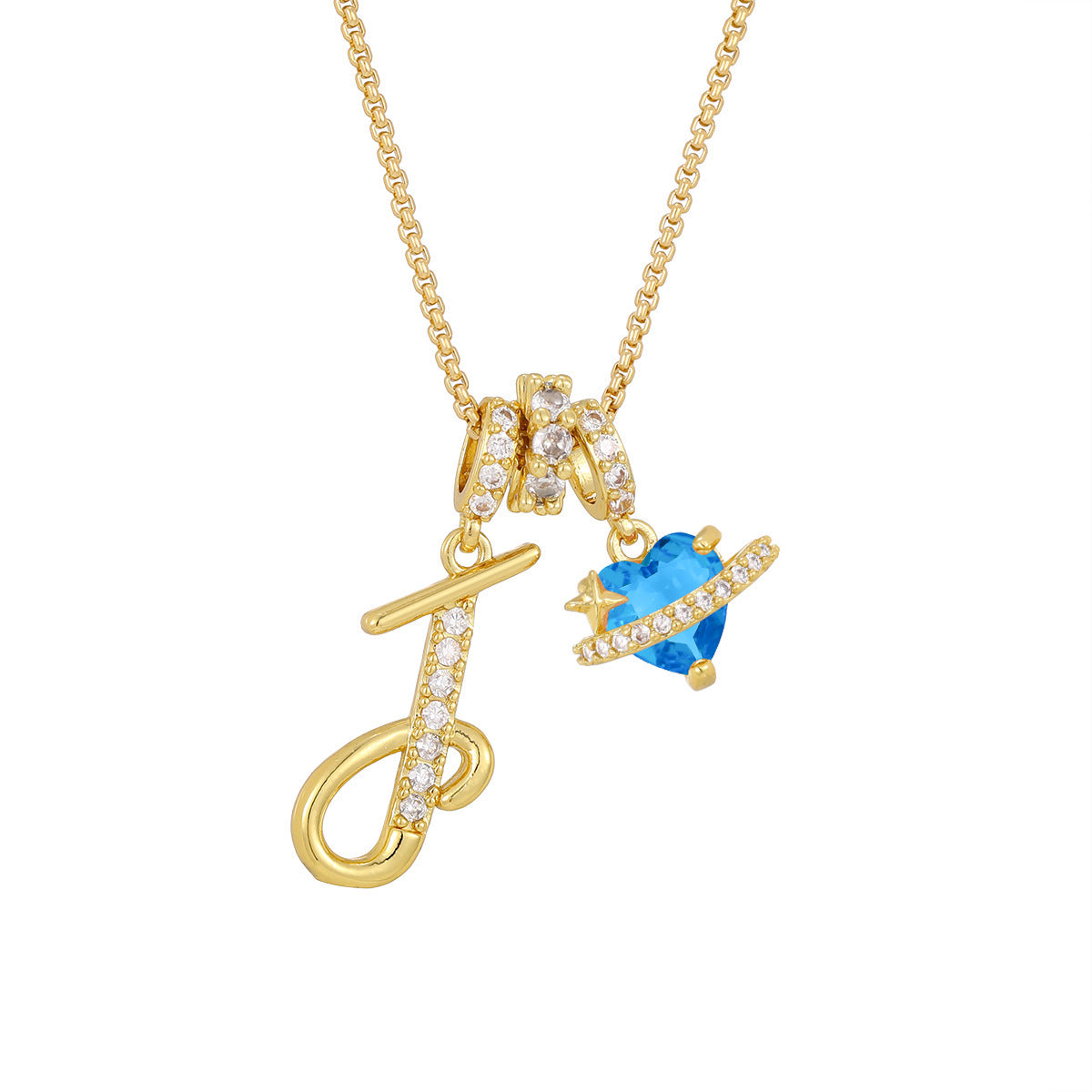 Personalized Initial Letter Necklace