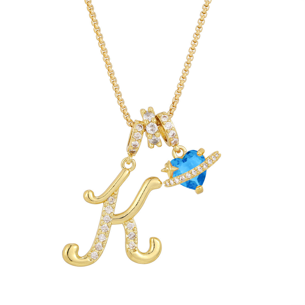 Personalized Initial Letter Necklace
