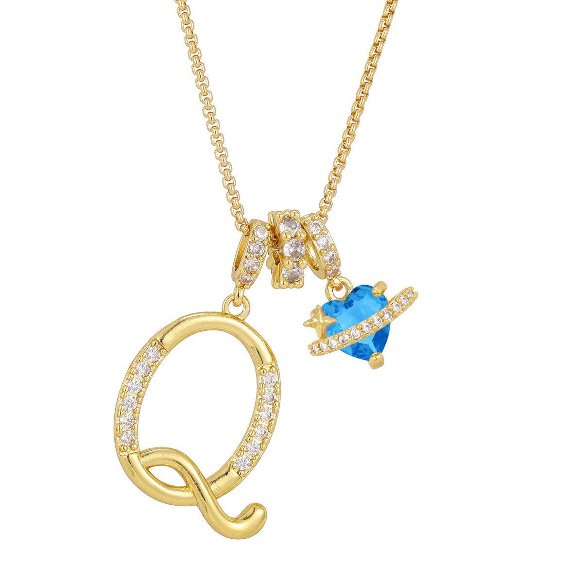 Personalized Initial Letter Necklace