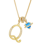 Personalized Initial Letter Necklace