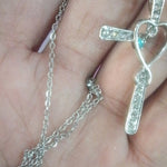 Infinity Love Cross Necklace