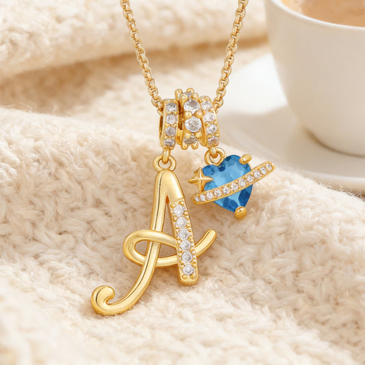 Personalized Initial Letter Necklace