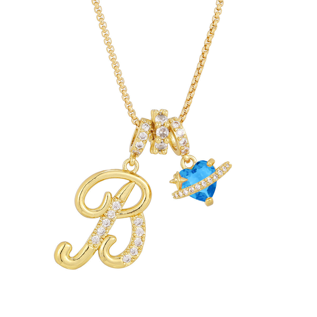Personalized Initial Letter Necklace