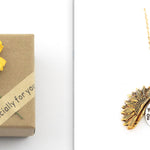 Sunflower Letter Necklace