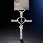 Infinity Love Cross Necklace