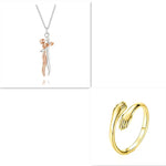 Romantic Hug Couple Necklace