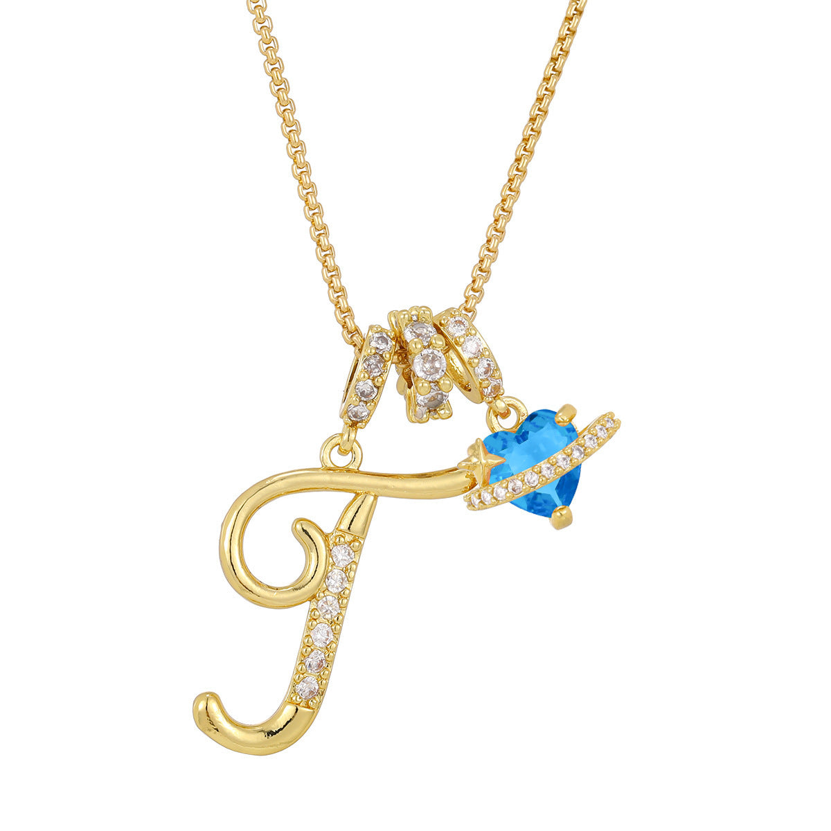 Personalized Initial Letter Necklace