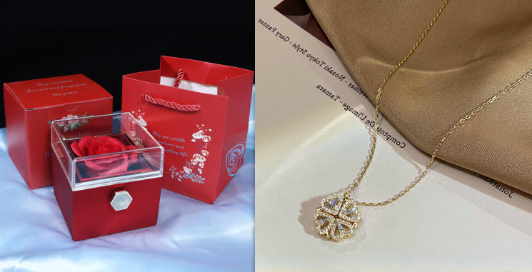 Magnetic Heart Couple Necklace
