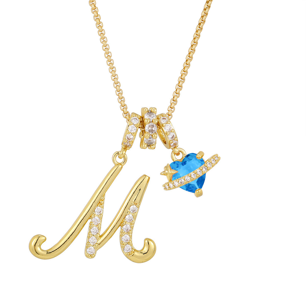 Personalized Initial Letter Necklace